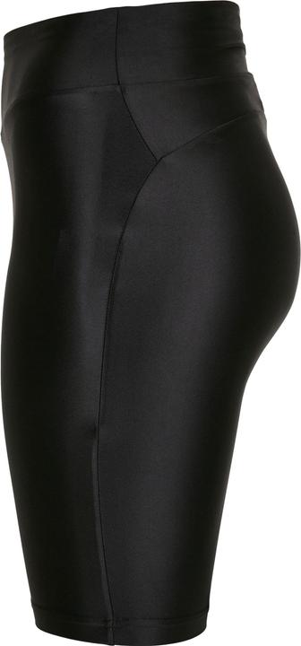 Actual product image Urban Classics Ladies Highwaist Shiny Metallic Cycle Shorts (4XL)