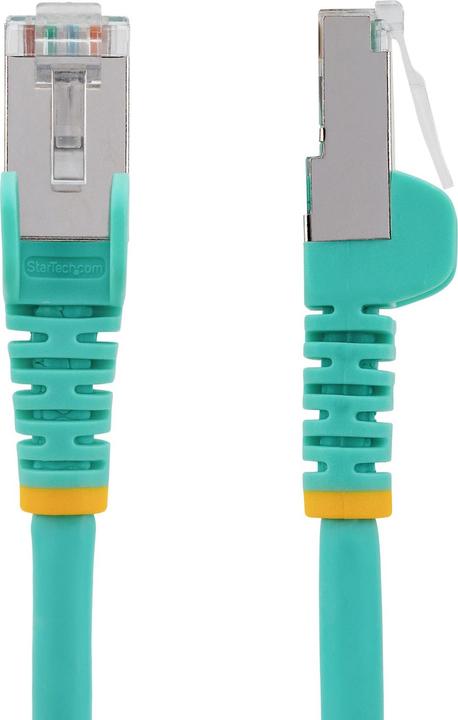 Immagine prodotto StarTech COM 50cm Cavo CAT6a LSZH 10 Gigabit RJ45 Cavo LAN SFTP Cavo patch CAT6a Cavo installazione (S/FTP, CAT6a, 0.50 m)