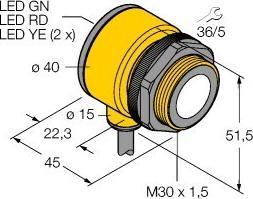 Actual product image Turck Ultrasonic sensor
