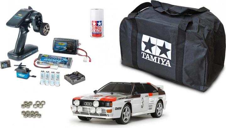 Image du produit Tamiya Audi Quattro Rally Set TT-02 (Kit)