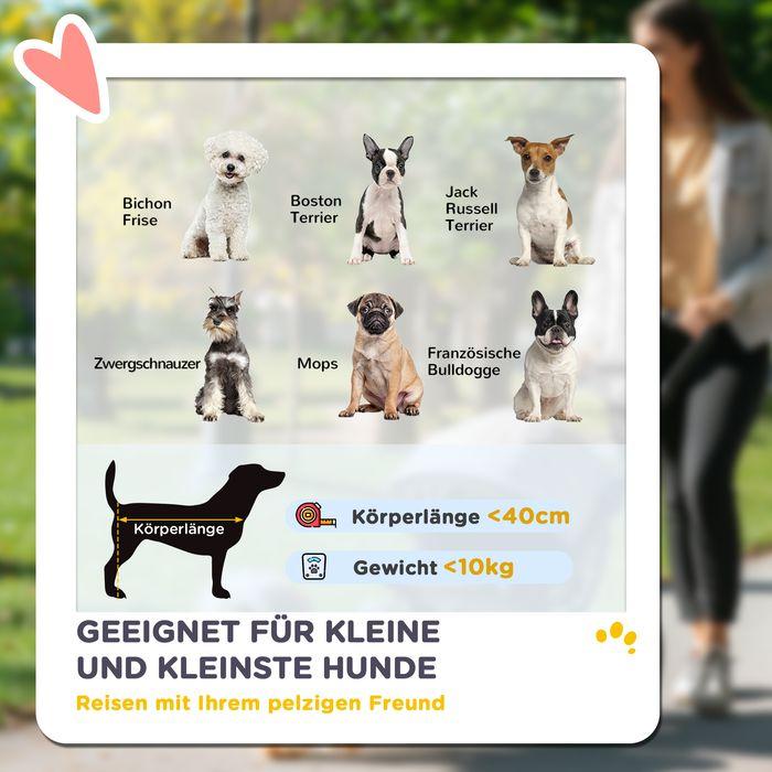 Produktbild Swisshandel24 Hundewagen Hundebuggy klappbar für Hunde & Katzen bis 10 kg Katzenbuggy, dunkelblau (Hund, Katze, Atmungsaktiv, Waschbar, Faltbar)