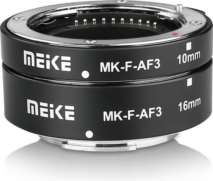 Meike Set di tubi di prolunga Fuji (Anello intermedio macro, Fujifilm Fujica-X)