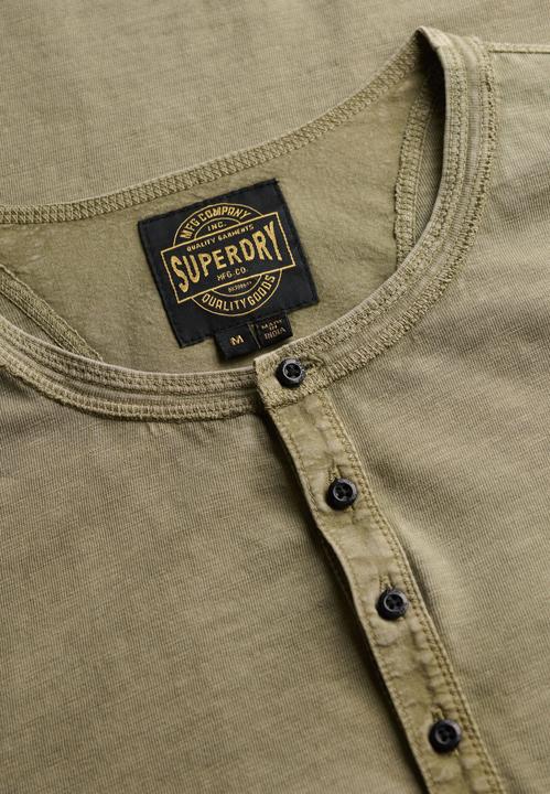 Produktbild Superdry Kurzärmeliges Grandad-Oberteil aus Jersey (M)