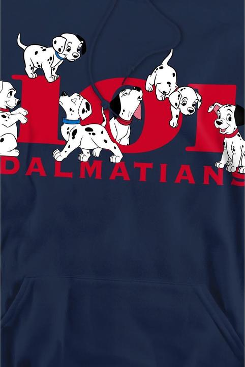Immagine prodotto 101 Dalmatians Felpa con Cappuccio Cuccioli Uomo (L)