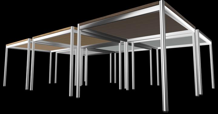 Actual product image Dietiker Atos II meeting table (900 x 900 x 749 mm)