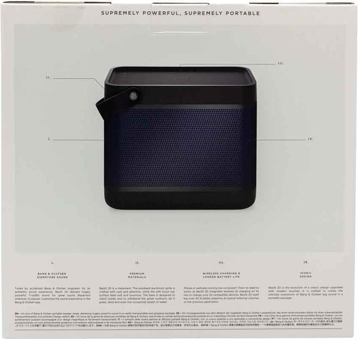 Actual product image B&O Beolit 20 (8 h, Rechargeable battery operated)