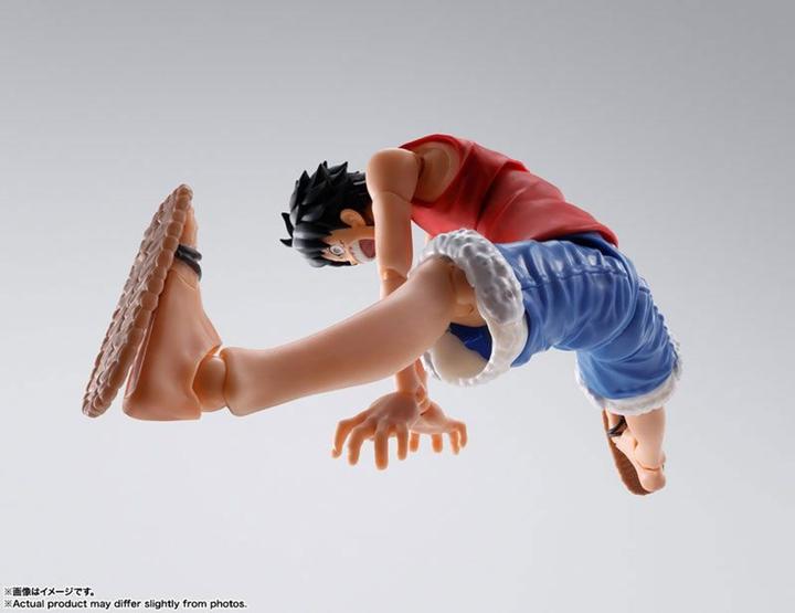 Immagine prodotto Bandai One Piece S.H. Figuarts Actionfigur Monkey D. Ruffy Romance Dawn