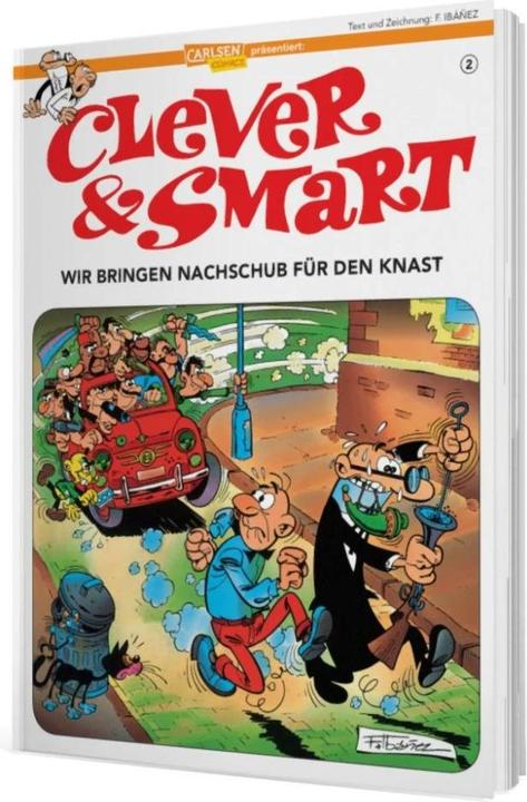 Produktbild Clever und Smart 2: Clever & Smart, Band 2 (Deutsch, Francisco Ibáñez, 2018)