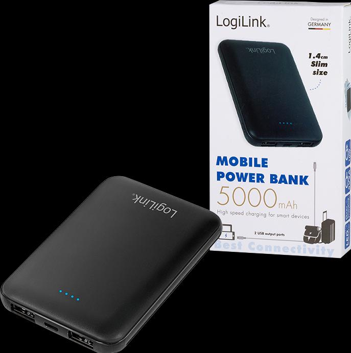 Image du produit LogiLink PA0202 (5000 mAh, 10 W, 18.50 Wh)