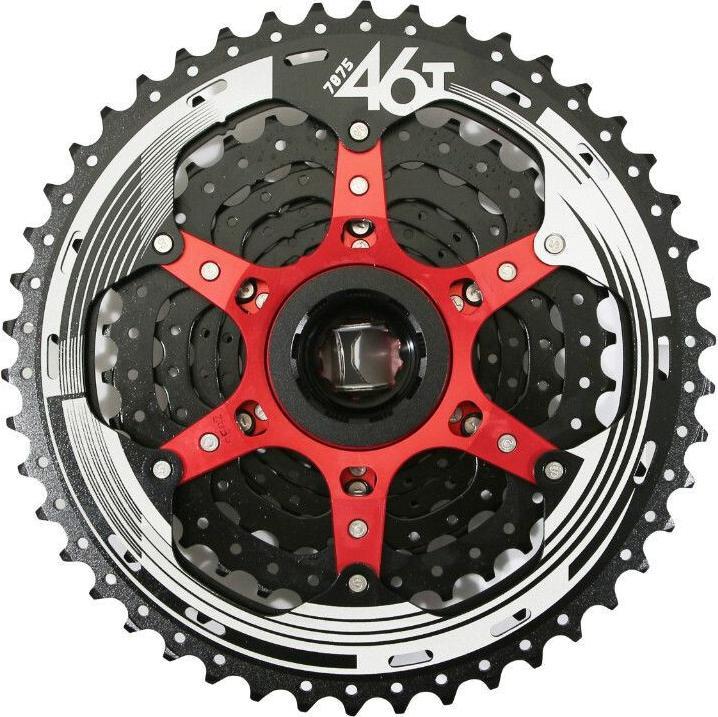 Actual product image SunRace CSMX9X ETZ cassette (11-speed, 10-46)