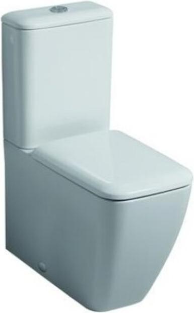 Produktbild Geberit iCon Square Keramik-AP-Spülkasten 6l 228950, inklusive Blindstopfen verchromt