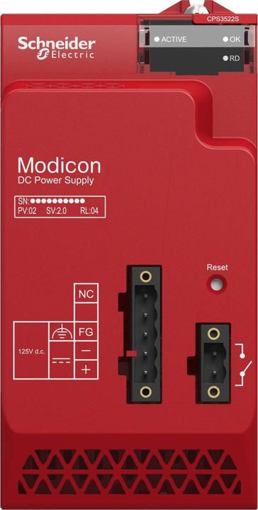 Image du produit Schneider Electric M580S ALIMENTATION REDONDANTE 125VDC BMXCPS3522S