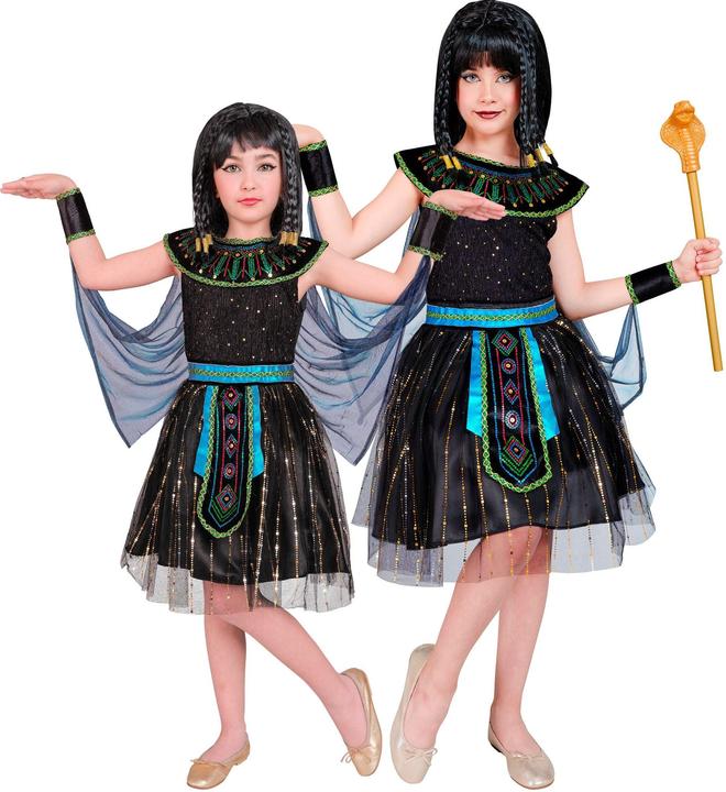Produktbild Widmann ÄGYPTISCHE HERRSCHERIN (Kleid mit Armstulpen und Umhang), 128 cm / 5-7 Years (128)
