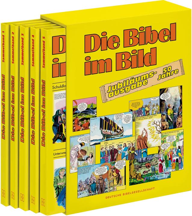 Produktbild Comic-Reihe „Die Bibel im Bild“. 50 Jahre-Jubiläumsausgabe. Kinderbuch-Klassiker ab 8 Jahren mit (Deutsch, Andr le Blanc, 2024)