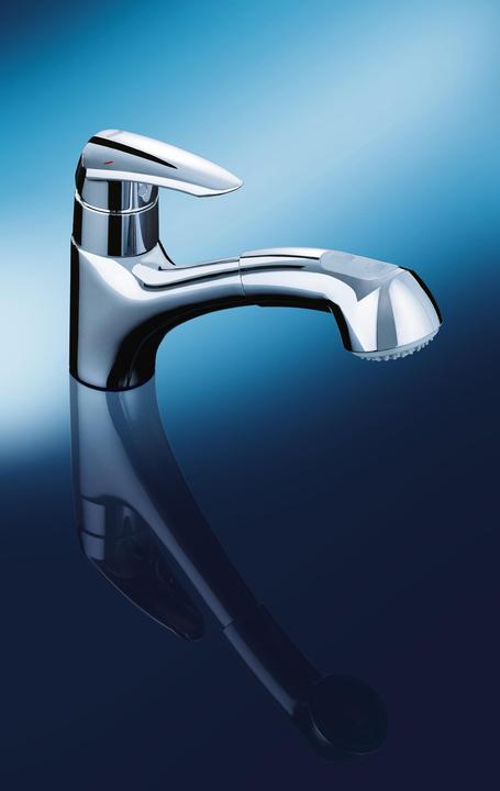 Produktbild Grohe Einhand-Spültischbatterie Eurodisc EURODISC DN 15, Einlochmontage chrom