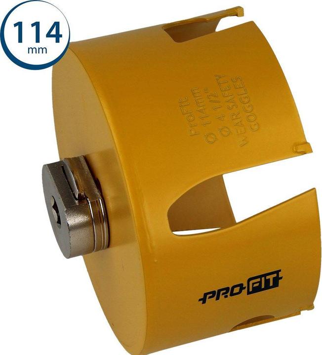 Produktbild Areco ProFit Multi Purpose HM hulsav med adapter, 114 mm (114 mm)