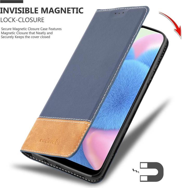 Actual product image Cadorabo X-Wallet faux leather suit cover (Samsung Galaxy A30s, Samsung Galaxy A50s)
