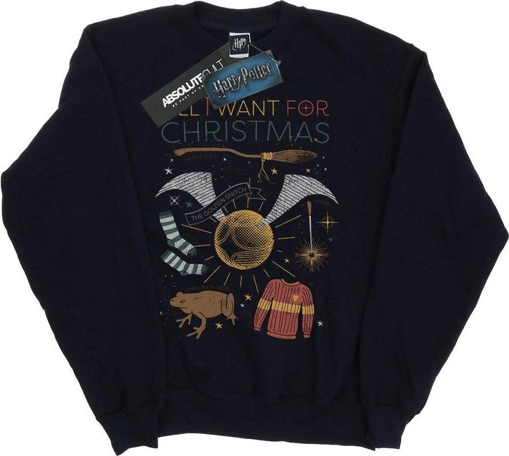 All I Want For Christmas Sweatshirt Mädchen