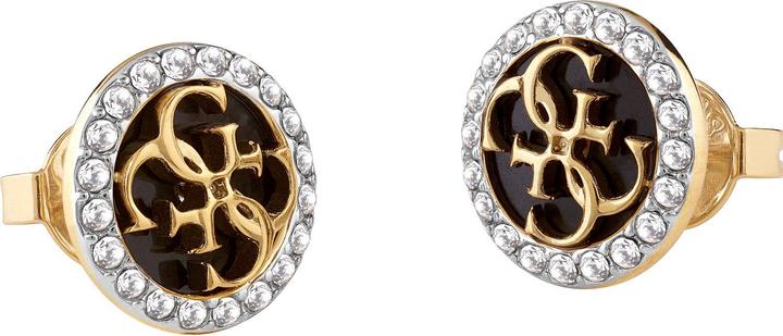 Image du produit Guess Boucles d'oreilles modernes plaquées or Life In 4G JUBE02147JWYGBKT/U (Acier inoxydable)