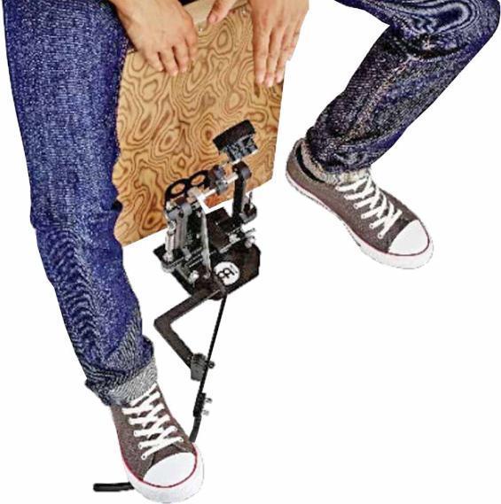 Produktbild Meinl TMSTCP Cajon Pedal mit Sitzpad (Instrumenten Fusspedal)