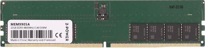 Produktbild 2-Power 32GB DDR5 4800MHz CL40 DIMM (4800 MHz, DDR5-RAM, DIMM)