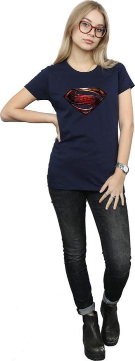 Immagine prodotto Superman Maglietta in cotone con logo donna/donna (S)