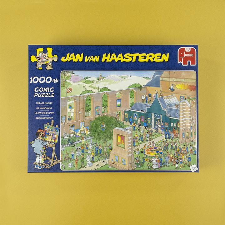Produktbild Jumbo Jan van Haasteren - Der Kunstmarkt (1000 Teile)