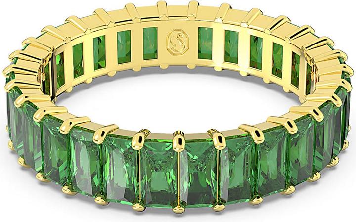 Immagine prodotto Swarovski Anello Matrix Taglio Baguette Oro Verde (64)