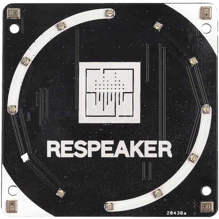 Actual product image Seeed Studio RPI RESP 4MIC - ReSpeaker 4-Mic Array for Raspberry Pi