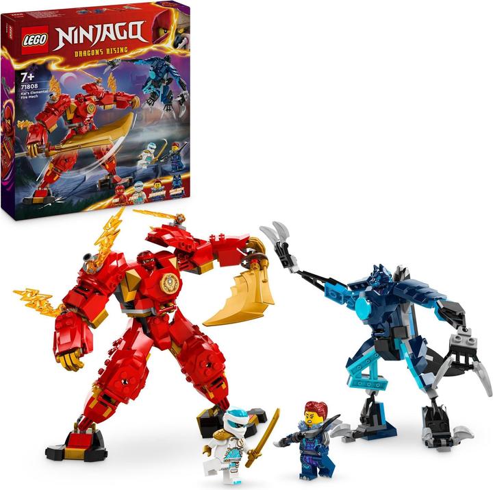 Produktbild LEGO Kais Feuermech (71808, LEGO Ninjago)