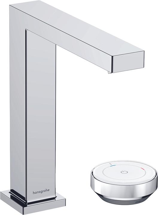 Produktbild hansgrohe Tecturis E 2-gats wastafelkraan 150 CoolStart met waste chroom