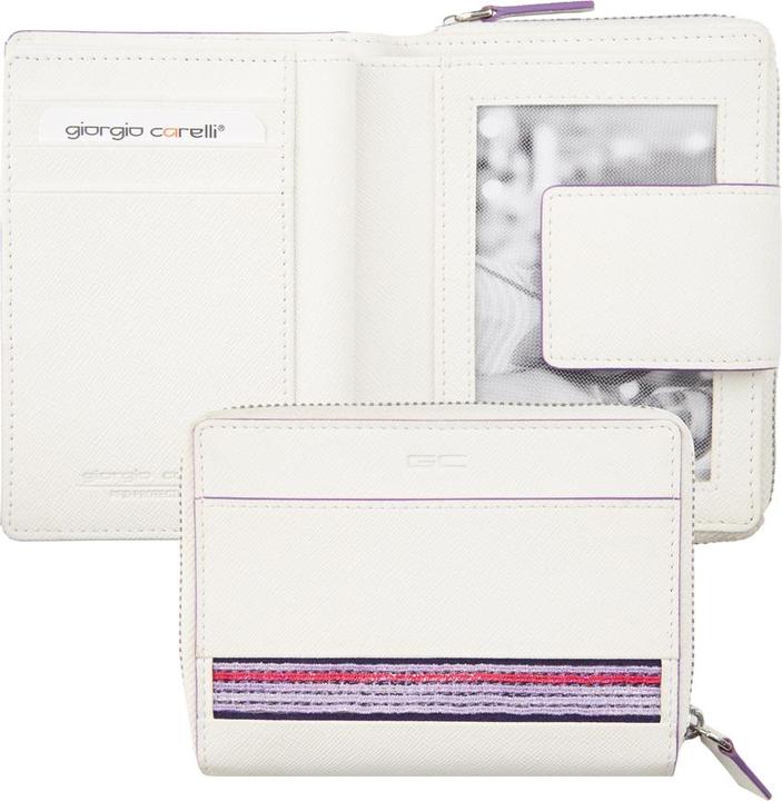 Image du produit Giorgio Carelli Portefeuille zippé pour femme, RFID, Soulbrace