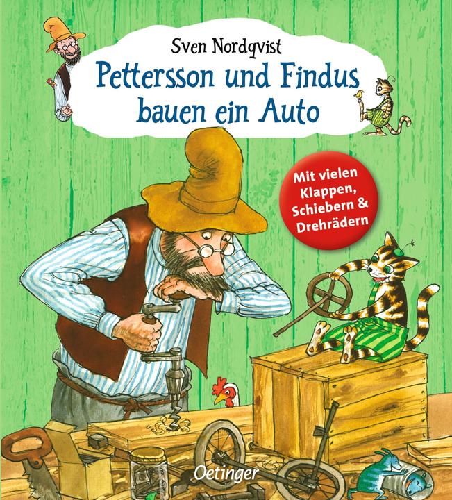 Produktbild Pettersson und Findus bauen ein Auto (Deutsch, Sven Nordqvist, 2020)