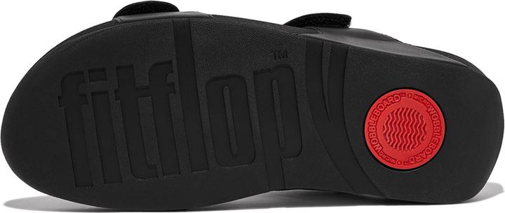Actual product image Fitflop Fit Flop Lulu Adj Leath Back Strap AllB Dames Sandalen - Zwart - 38 (38)