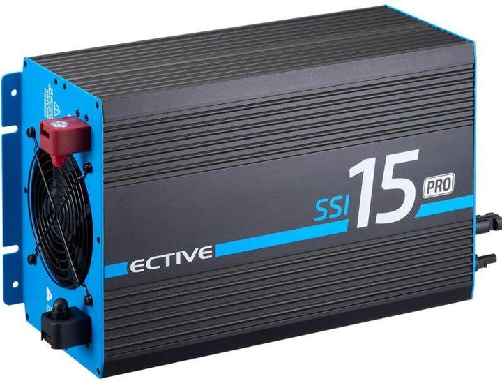 Immagine prodotto Ective Inverter SSI 15 PRO 1500W/12V 4in1 ad onda sinusoidale con circuito di priorità di rete
