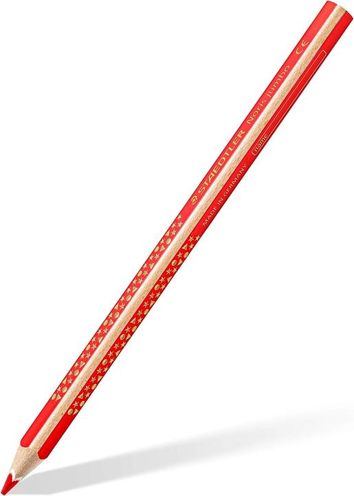 Actual product image Staedtler Noris jumbo 1284 Jumbo coloured pencil, single product, black (Black, 1 x)
