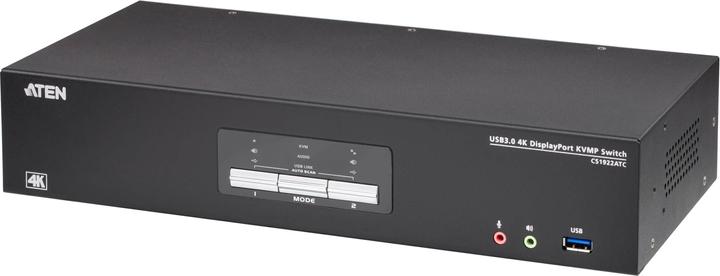 Produktbild Aten 2-Port USB True 4K DisplayPort KVM Switch