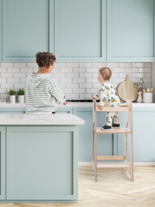 Actual product image MamaToyz KULE - Learning tower grey