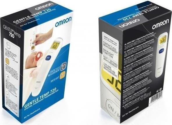 Actual product image Omron Gentle Temp 720 (Non-contact, Forehead)