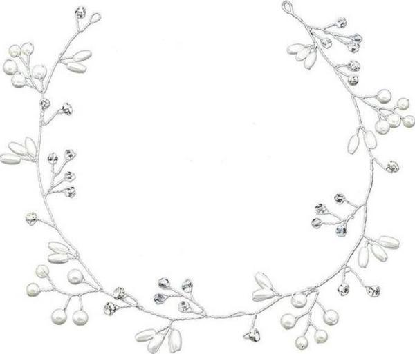 Immagine prodotto Aptel TIARA DA SPOSA Tiara decorativa in argento per capelli AG264B
