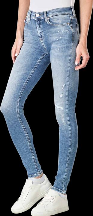 Actual product image Tommy Hilfiger Tommy Jeans Nora Mid Rise Skinny Denim Medium (W25/L30)