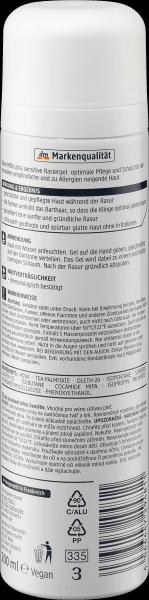 Actual product image dm Balea MEN Ultra Sensitive Shaving Gel