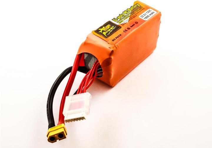Immagine prodotto AGI Batteria compatibile con il drone FPV 6S 120C con connettore XT60 (22.20 V, 1800 mAh)