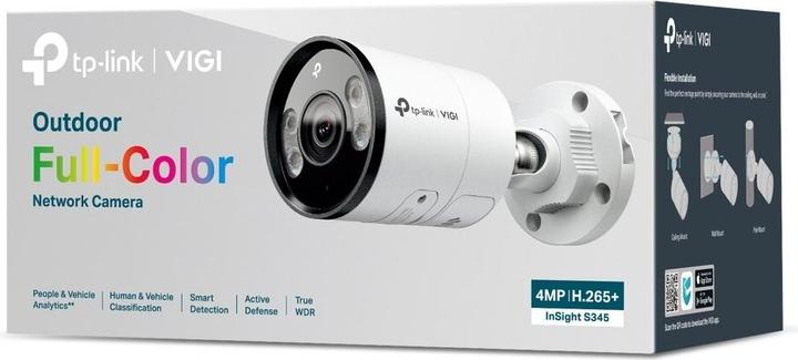 Produktbild TP-Link INSIGHT S345, IP-Sicherheitskamera, Draussen, Kabelgebunden, 80 m, 120 dB, Wand (2688 x 1520 Pixel)