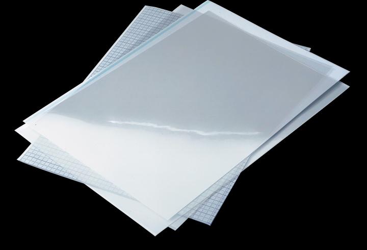 Actual product image Durable Inkjet film (100 g/m², 50 x, A4)