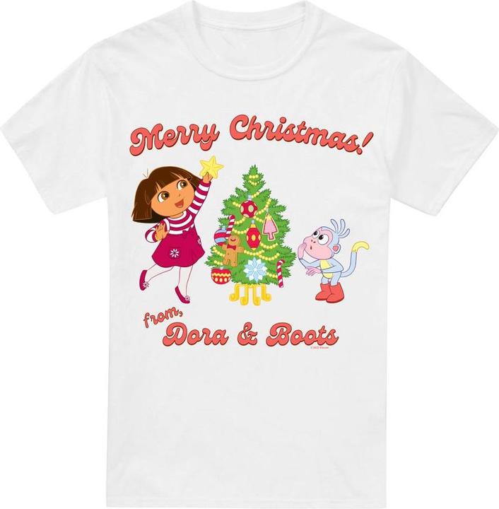 Produktbild Dora The Explorer Happy Holidays TShirt (S)