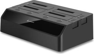 Actual product image Sharkoon QuickPort Quattro, docking station for SATA HHDs