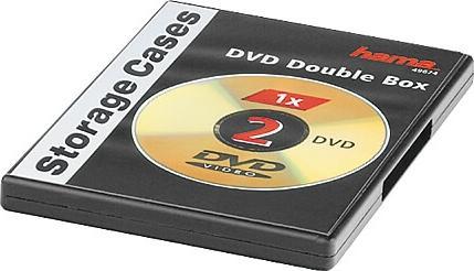 Image du produit Hama DVD double boîtier vide