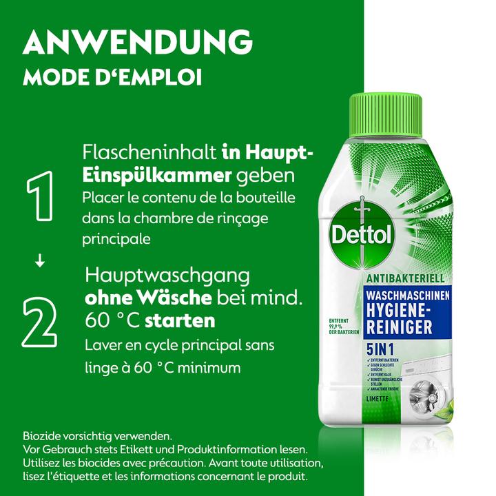 Image du produit Dettol Nettoyant pour lave-linge