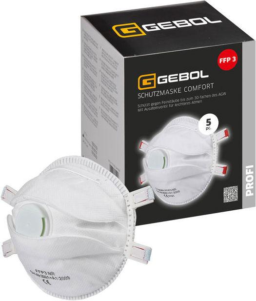 Produktbild Gebol Feinstaubmaske Comfort FFP3 - Box